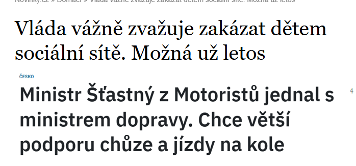 Voliči motoristů budou po letošním roce asi zmatení. Do práce pojedou na kole nebo pěšky. Fanoušci si na Turka budou muset na počkat osobně, protože se nedostanou kvůli věku na socky. Vávrovi z toho praskne žilka. A to je teprve únor.