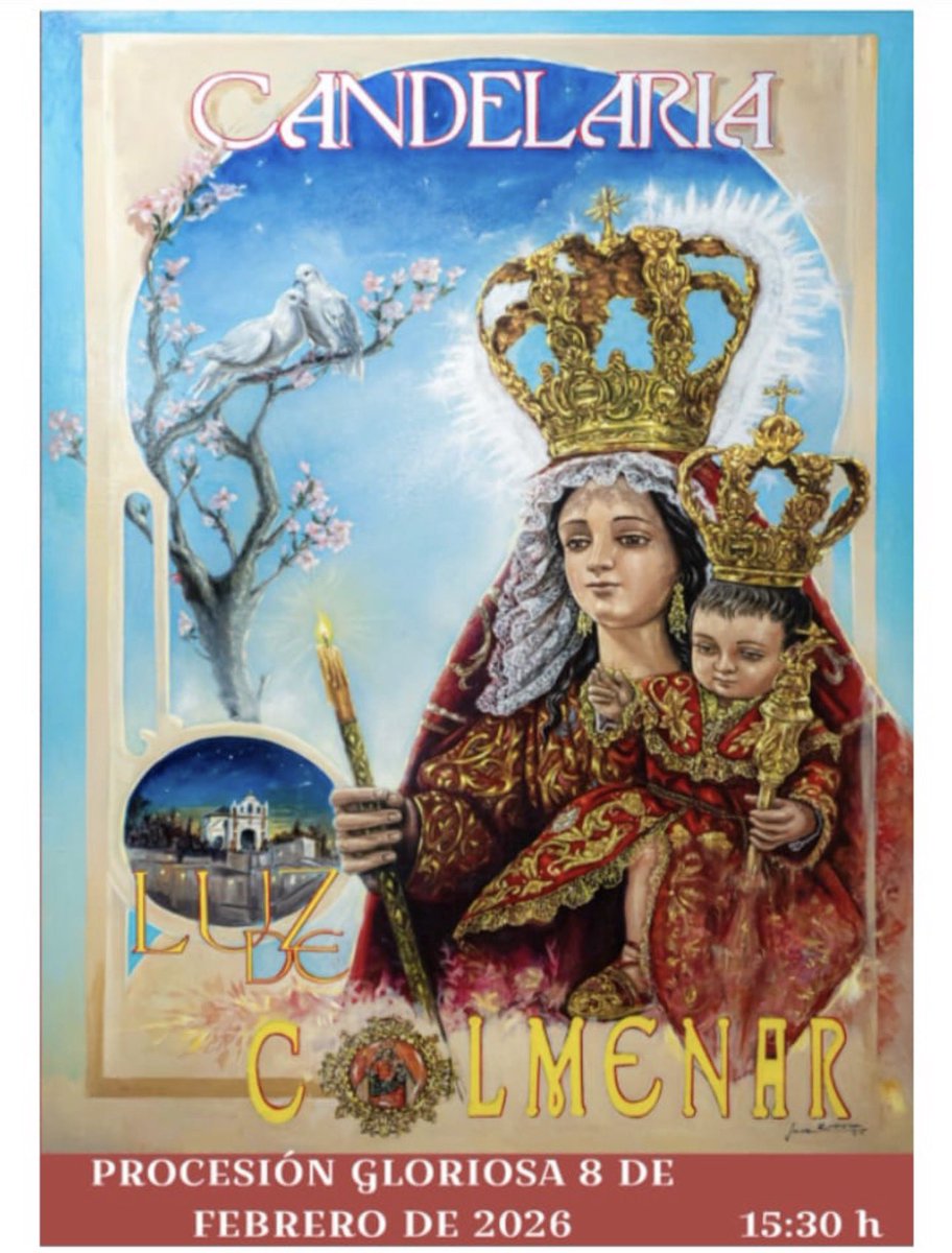 AmVeracruzCamp's tweet photo. ✨Hoy nuestra agrupación se desplazará hasta Colmenar para acompañar en su gloriosa procesión a la Virgen de la Candelaria. @ColmeCandelaria 

Salida:
🕞 15:30h
📍Iglesia Ntra Sra de la Asunción 

¡Os esperamos! 💚

#somosveracruz https://t.co/AIM52xjnjh