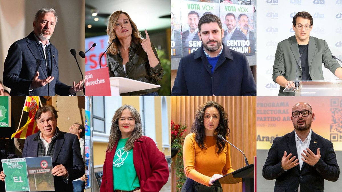 RedaccionUH's tweet photo. #BuenosDías #8FEB #EleccionesAragón Especial en @AragonExpres, https://t.co/QV1Nst6skx y #RedUH. En estos momentos la participación supera por poco el 10%, se espera una menor participación que en jornadas electorales pasadas https://t.co/SpjbDdd7wQ