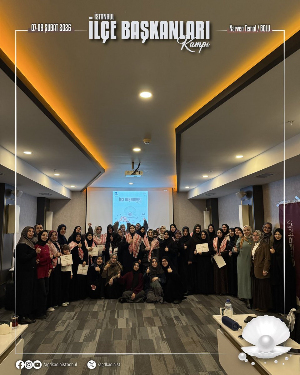 İlçe Başkanları Kampımız, belge takdimiyle tamamlanarak sona ermiştir.

07–08 Şubat 🗓️ | Bolu 📍