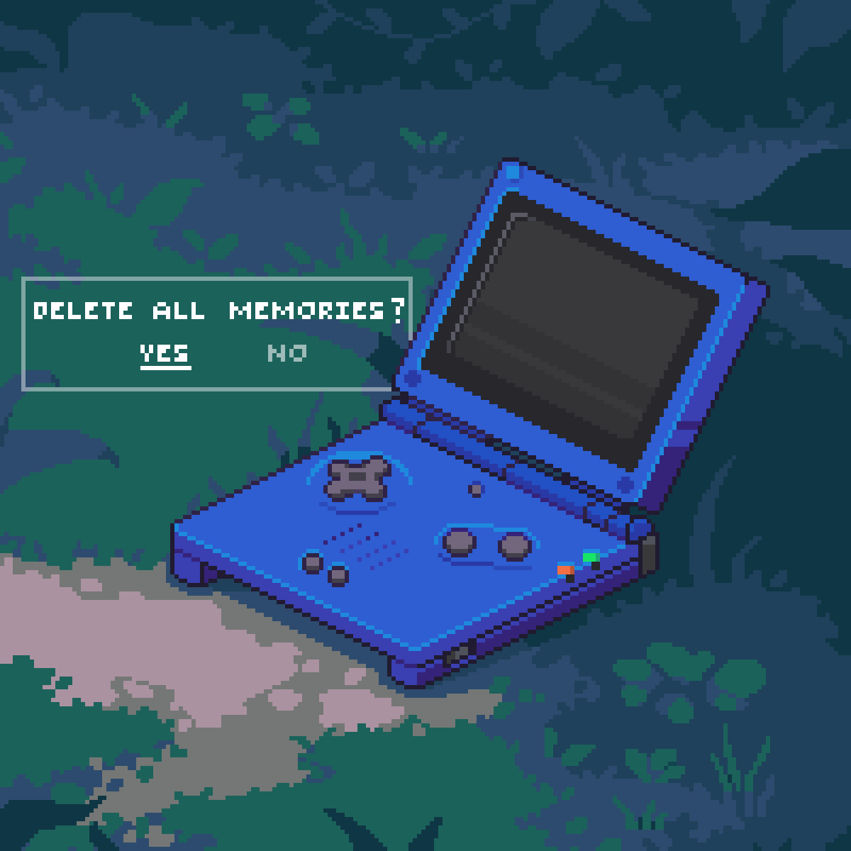 ahl9's tweet photo. Art by @ArkhaiPxls #Nintendo #GameBoyAdvanceSP #Retrogaming https://t.co/igAPPWNheZ