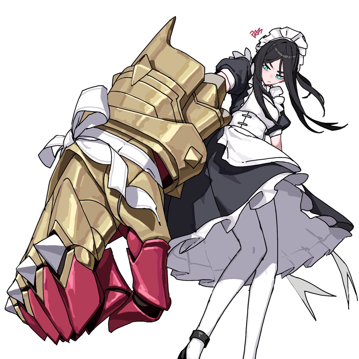 kimpas0's tweet image. 왕 주먹 메이드