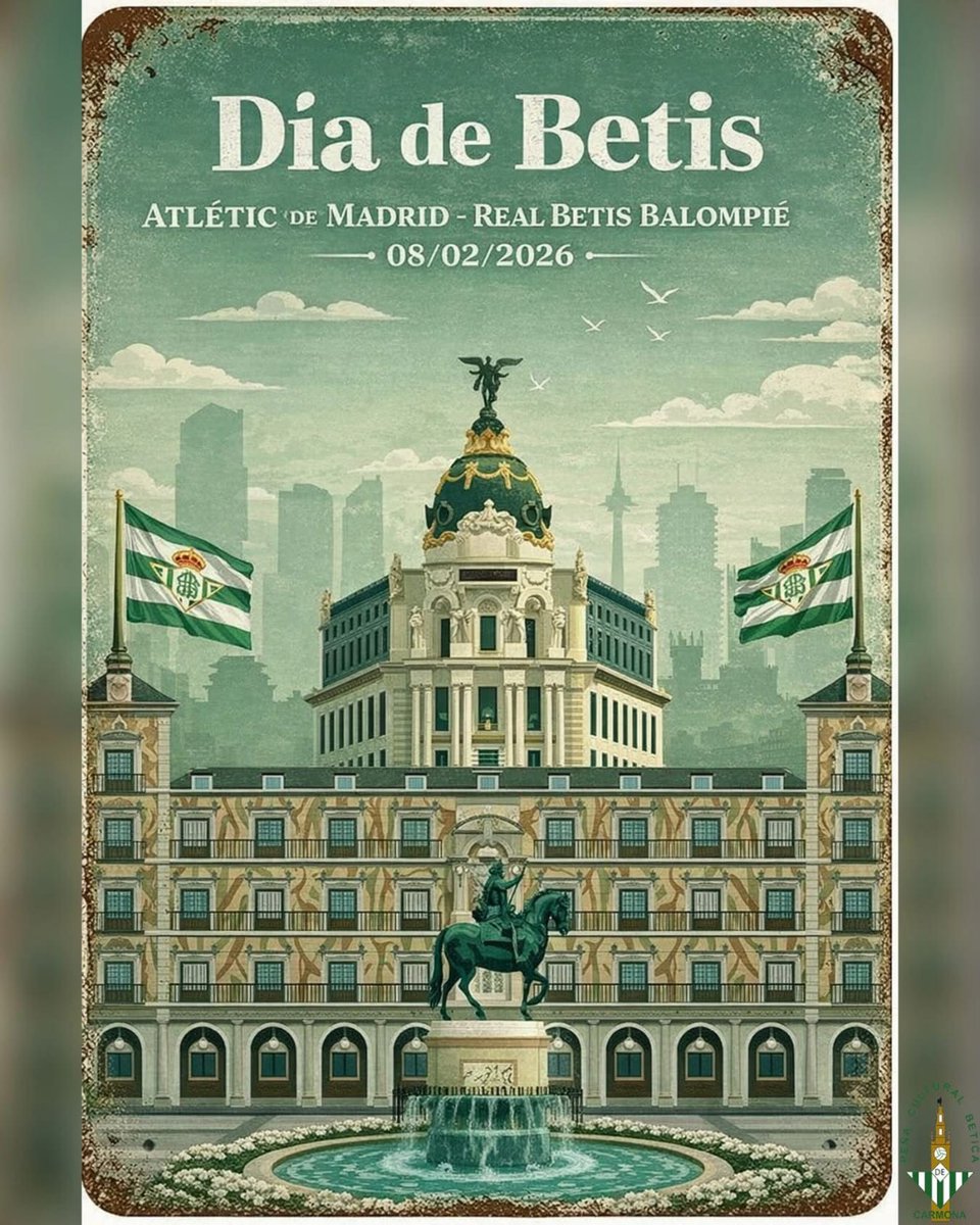 🗞 La Previa #AtletiRealBetis 

'𝑬𝒏 𝒃𝒖𝒔𝒄𝒂 𝒅𝒆 𝒍𝒂 𝒓𝒆𝒗𝒂𝒏𝒄𝒉𝒂'

✍️ <a href="/japerezc17/">José Antonio Prats</a> 

📷 <a href="/PculturalC69851/">pculturalBeticaCarmona</a> 

fprealbetisbalompie.blogspot.com/2026/02/en-bus…
