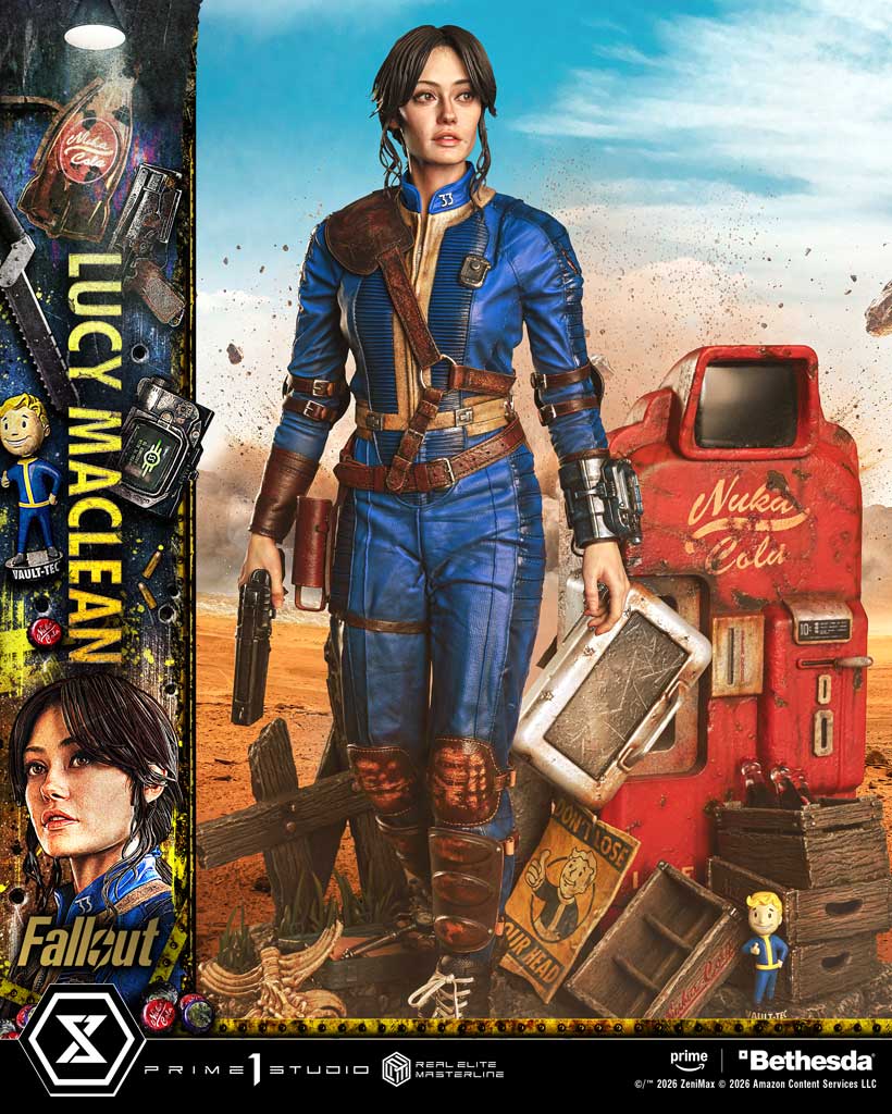 We opened a new PreOrder Album bit.ly/4ahOYzk with 36 pictures for the Prime 1 Studio Fallout (TV Series) - Lucy MacLean 1/4 Statues.

#Prime1Studio #GHeroes #TVSeries #Fallout #LucyMacLean #AmazonPrime