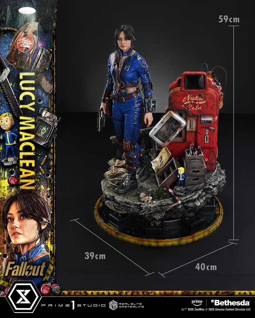 Pre-Order the Prime 1 Studio Fallout (TV Series) - Lucy MacLean 1/4 Statues. Now open in our shop.

● Pre-Order the Lucy MacLean 1/4 Statues here:
gheroes-europe.shop/Other-Brands/P…

#Prime1Studio #GHeroes #TVSeries #Fallout #LucyMacLean #AmazonPrime