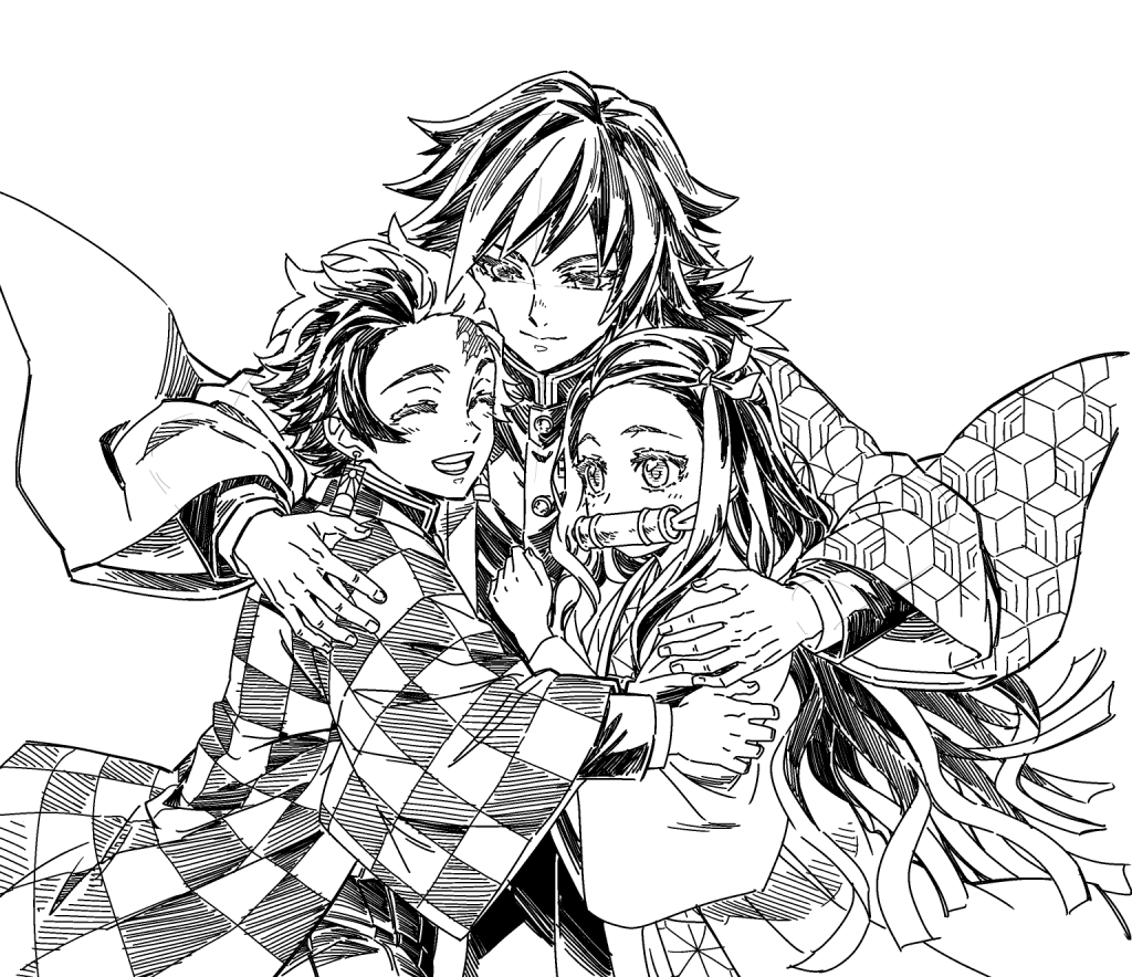 yooochika's tweet image. 冨岡義勇さんの印象、いまのところこういう感じです
（無限列車編まで履修）