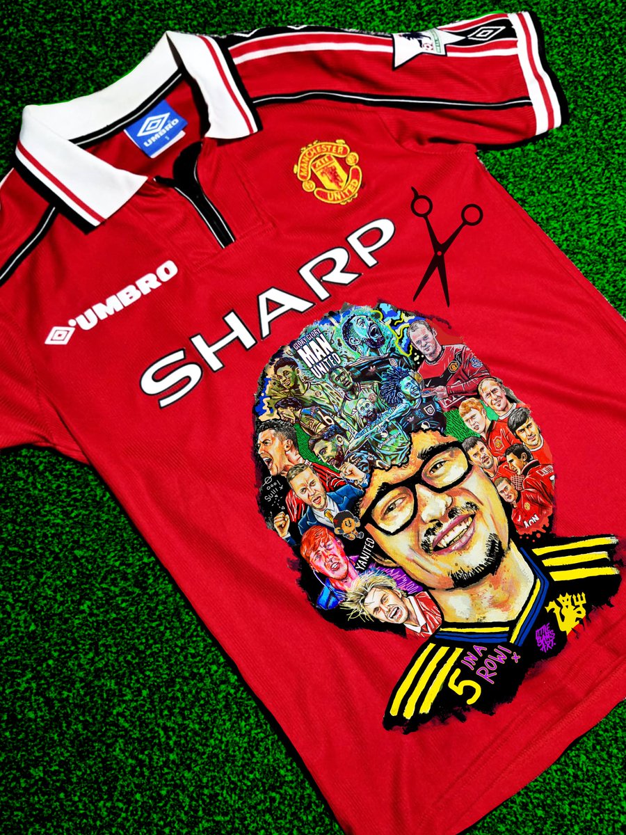 Hand drawn design but shall i Get the officially made and sent to him personally all i need is to reach 100 likes ! 👀✂️ <a href="/TheUnitedStrand/">TheUnitedStrand</a> #ManchesterUnited #theunitedstrand