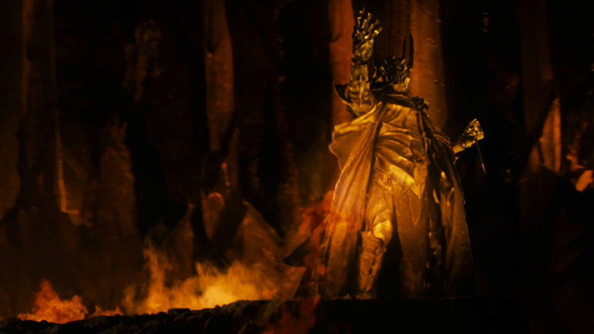 Sauron, Señor de los Anillos. tweet media