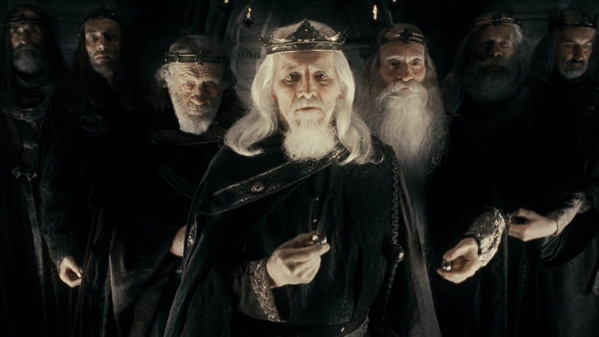 Sauron, Señor de los Anillos. tweet media