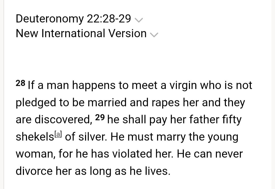 Christians who are appalled by the Epstein files should rethink, since it's in the scripture.