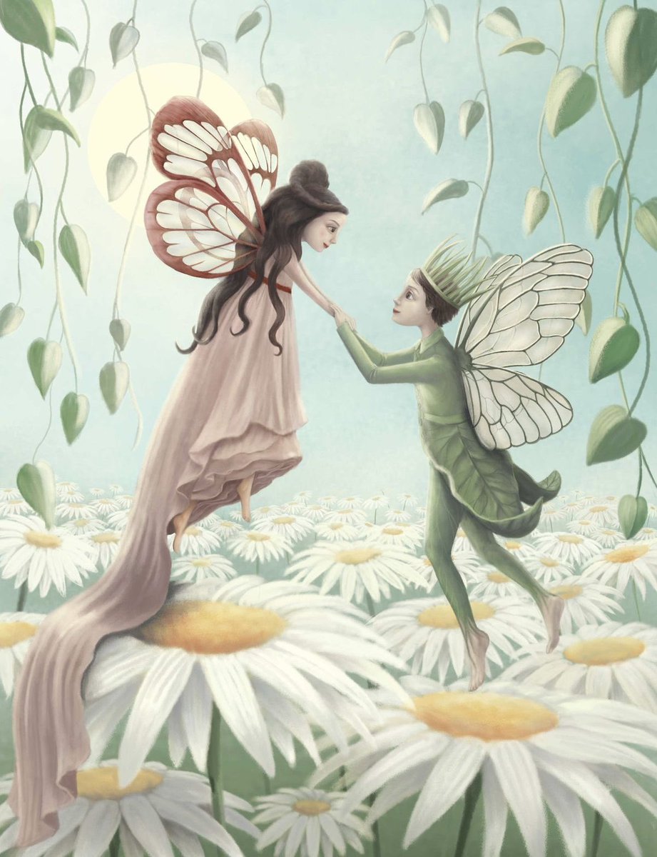 CarlyanneMcCon1's tweet photo. The world is very old but year by year 
It grows new again when buds appear. 
The world is very old and sometimes sad 
But when the daisies come the world is glad.
The world is very old but every Spring
It grows young again and fairies sing. 
#FolkloreSunday https://t.co/ZsY248y4s9