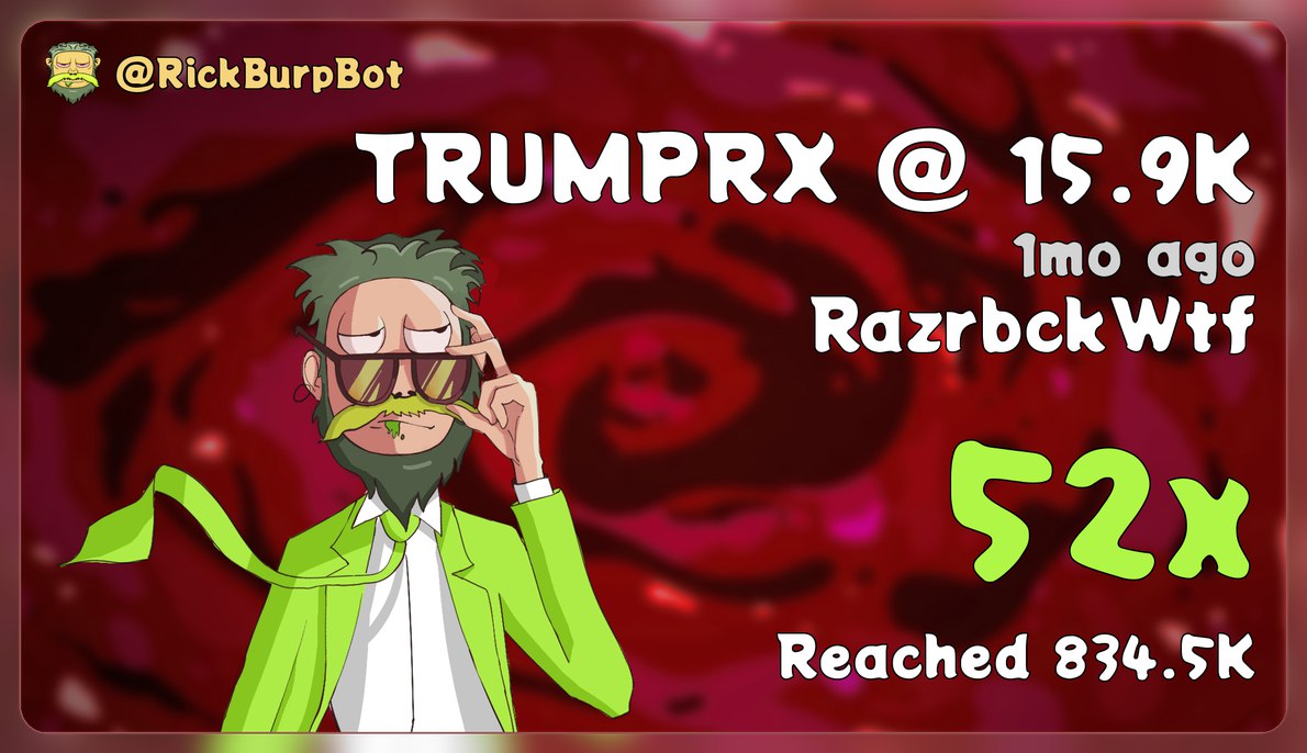 Yerrrr

19K - 834K

$TrumpRX