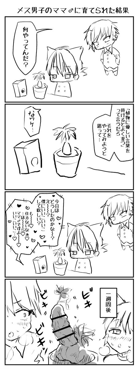 メスお兄さんのママに育てられた結果…♡ 