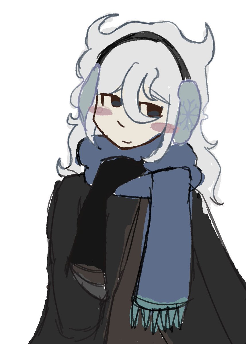 InventiveFigure's tweet image. idk oc-ified shishikura.  no name yet