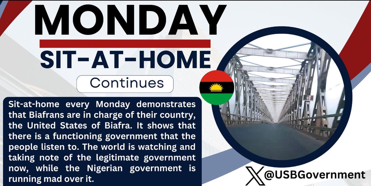GREATBIAFRAVIP's tweet image. Breaking news, attention attention attention we indigenous people of Biafra said. Monday sit at home continue until our 
Reader @MaziNnamdiKanu &amp;amp; @simon_ekpa is  Release and Biafra freedom, our decision very simple.