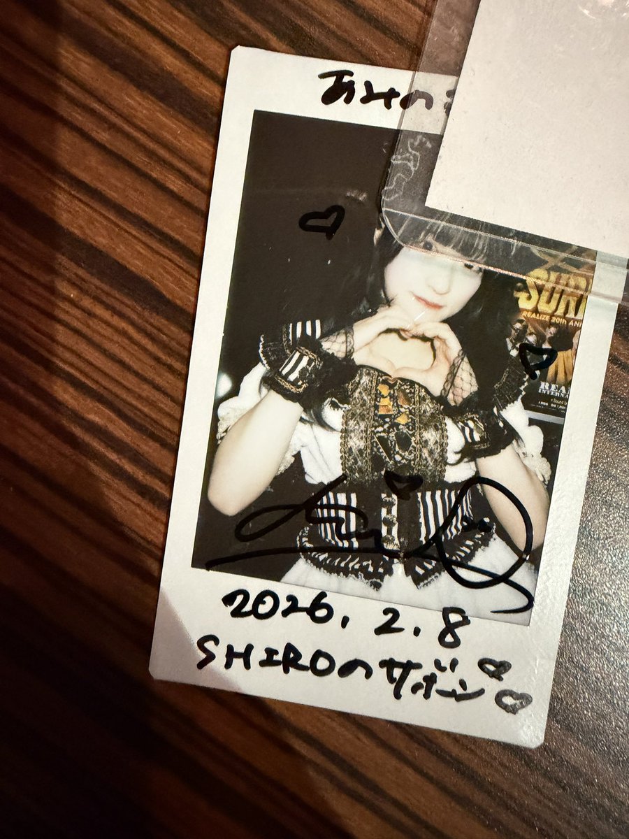 道産子の方！出会ってくれた方！ チェキの落し物です気付いて~~~~~~👧🏻💞