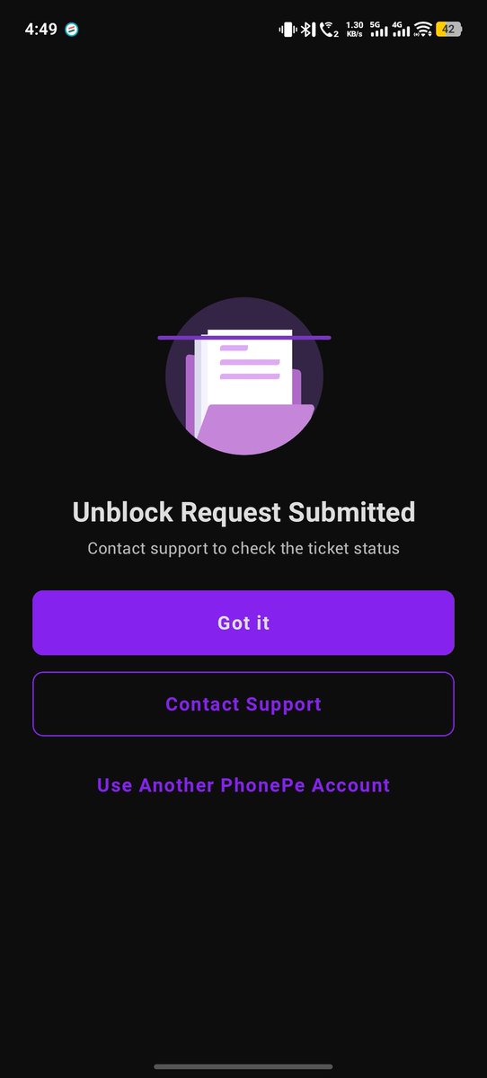 JayendraMohan's tweet photo. Hi @PhonePeSupport @PhonePe my app has been blocked. I have already submitted all requested documents (GST, Bank Statement, ID).
Ticket is stuck on "Waiting on third party" for over 3 weeks. New Ticket is also open. My business is getting affected. Please resolve this urgently! https://t.co/VLu69uTq5L
