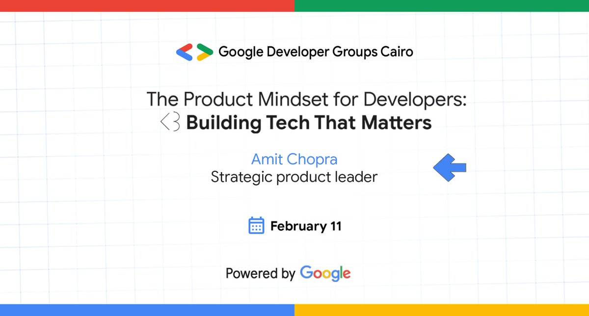 Google Developer Groups Cairo tweet media