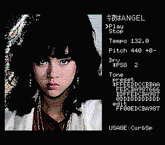 fukui_keeekn's tweet photo. 「今夜はANGEL」を #webmsx で演奏してみました。#msx https://t.co/bWsCtBA1Mf https://t.co/akn1hp8lHc