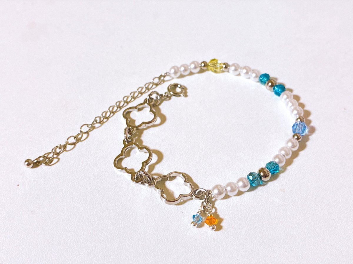 🌸鵜飼派ブレスレット🌸 #とうらぶ手芸部 #ハンドメイドアクセサリー