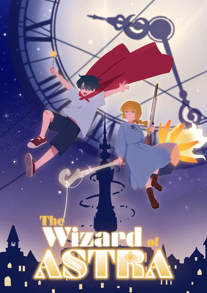 I've uploaded a comic I've been preparing for a long time on Tapas!
I'd appreciate any interest in <The Wizard of Astra>
tapas.io/series/WOA/info