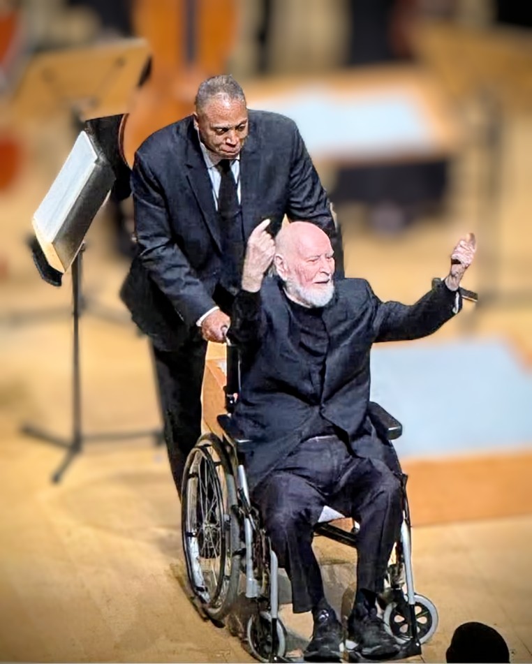 ConrothN's tweet image. Happy 94th birthday dear Maestro 🎂 🎶🌹

American composer and conductor #JohnWilliams is internationally famous for creating the most iconic film scores in Hollywood history, including Star Wars, Jaws, E.T., Indiana Jones, Jurassic Park, and the first three Harry Potter films.