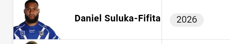 Updates on Daniel Suluka-Fifita tweet media