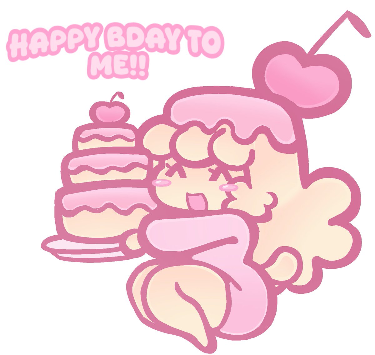 Birthday doodle, hello! 🩷