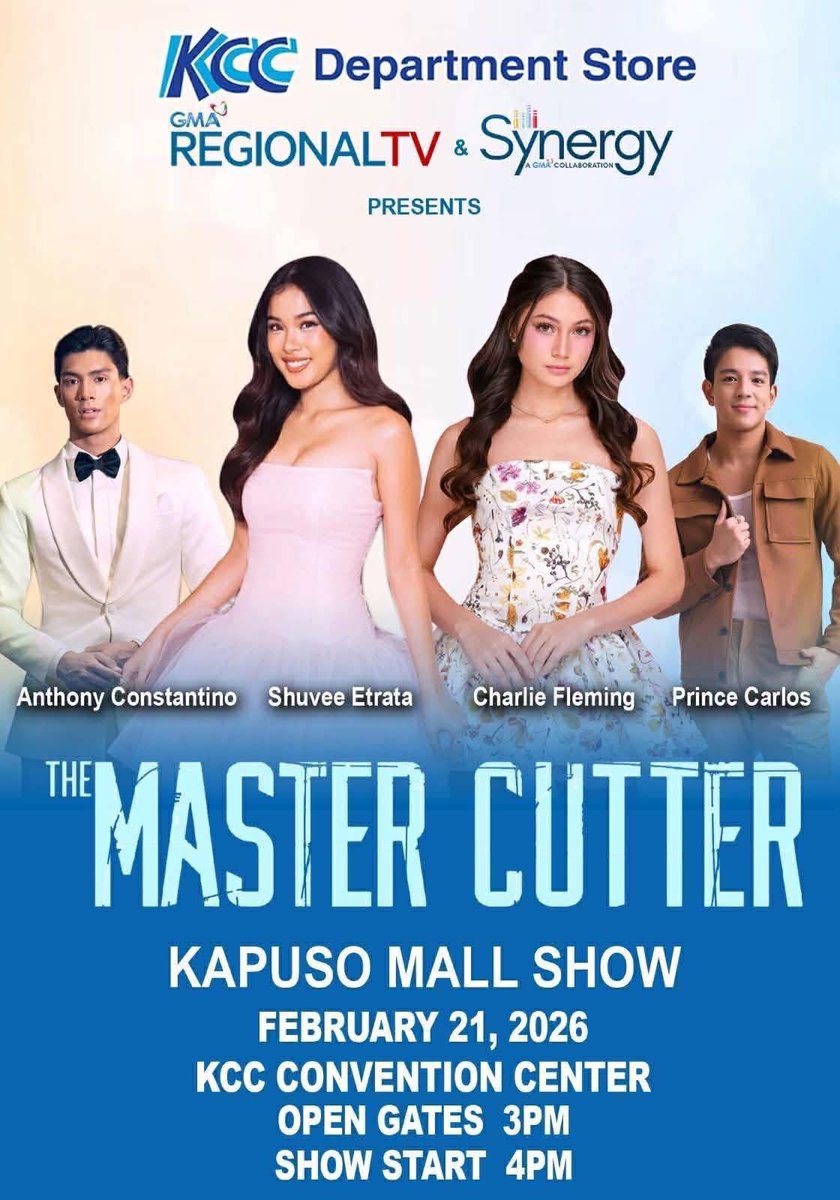 shvnthny's tweet photo. SHUVEE UPCOMING LIVE EVENTS

Feb 12 - surf brand endorsement live
Feb 13 - private event
Feb 14 - closeup brand endorsement live
Feb 21 - #themastercutter mall show https://t.co/tL1SjBEmon