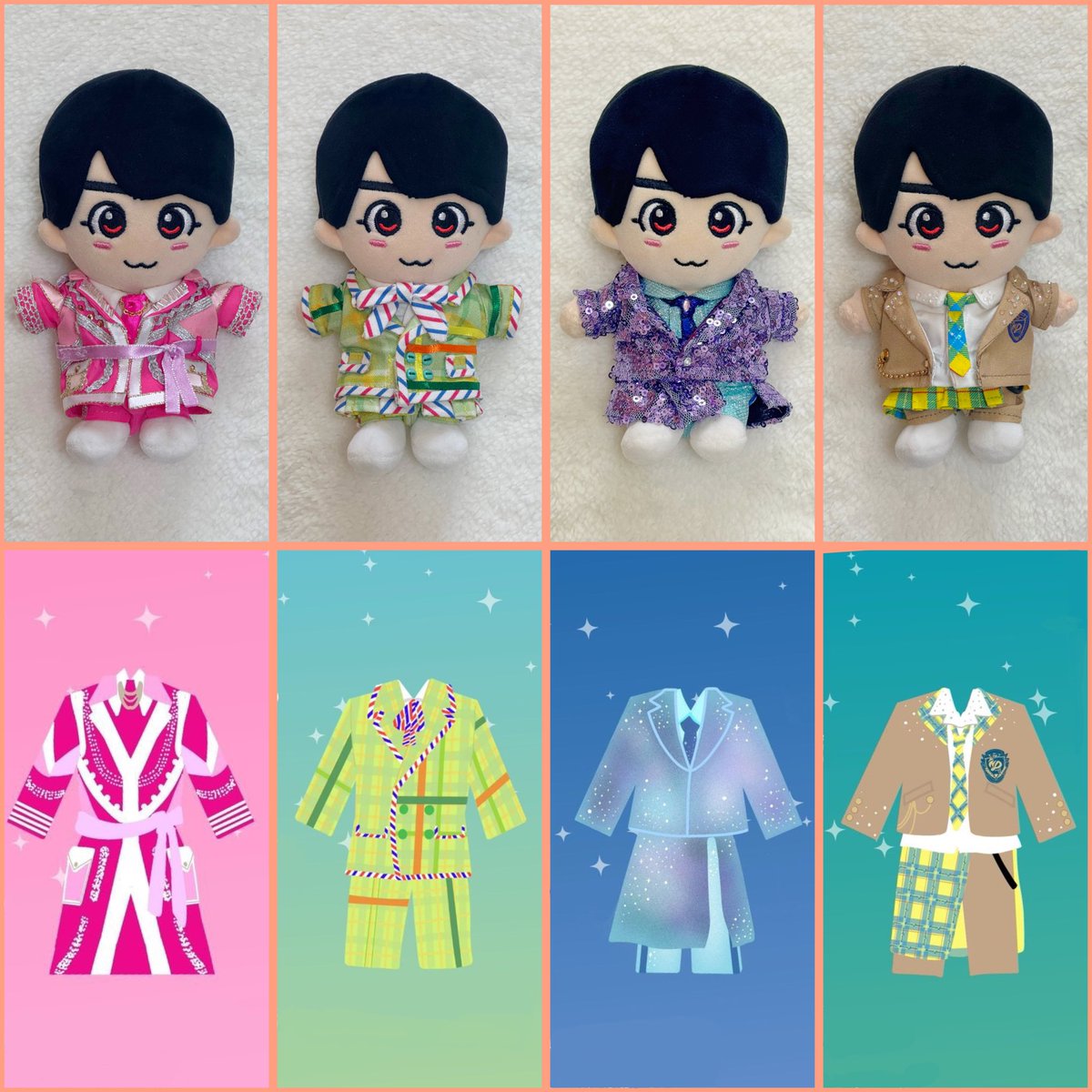 いつも最高の衣装をありがとう✨️✨️
新しい衣装ができました❤️👑

 #なにわ男子 
 #大西流星
 #なにわ男子_VoyAGE