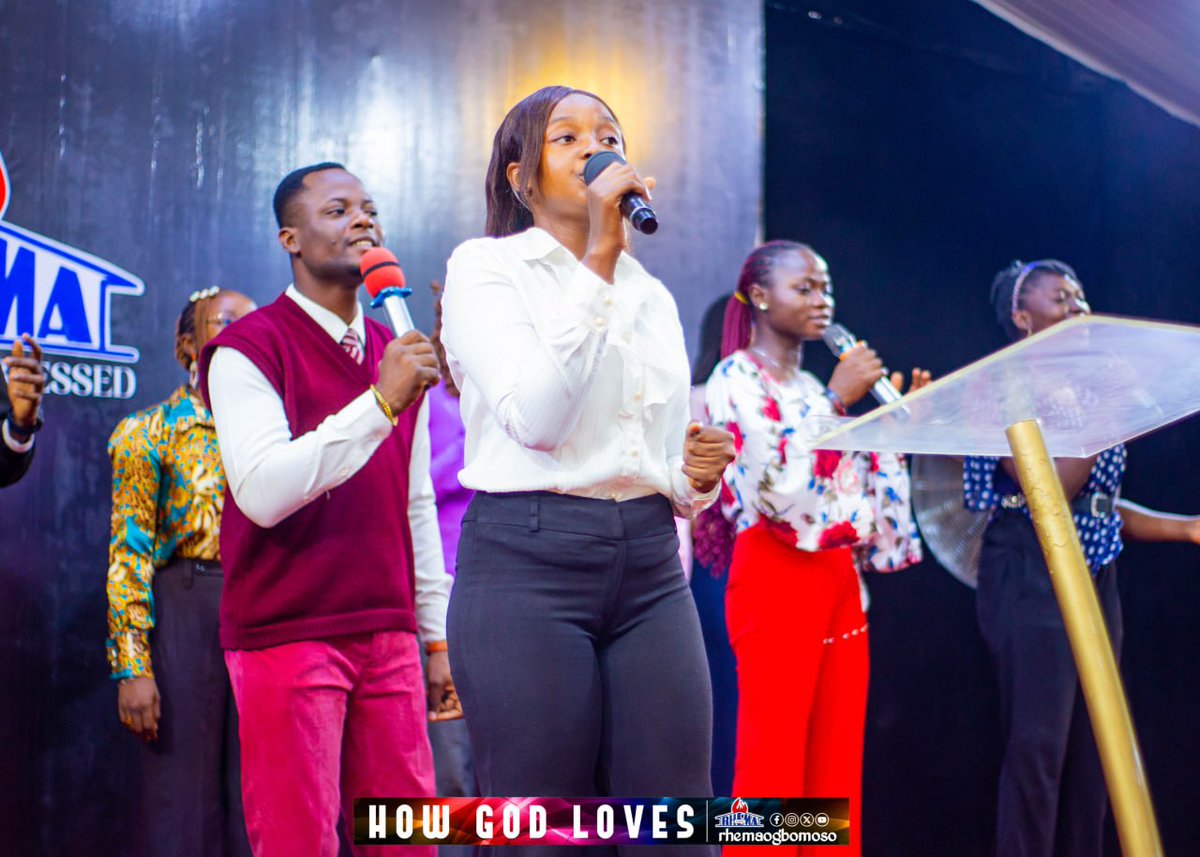 RhemaOgbomoso's tweet photo. Great is Your love for me
Great is Your mercy
Great is Your grace
Always covering me
So undeserving
You still look out for me
Great is Your love
Always covering me
#Choirministrations
#HowGodLoves
#Sundayservice
#Rhemaogbomoso https://t.co/IP44dfnzTB