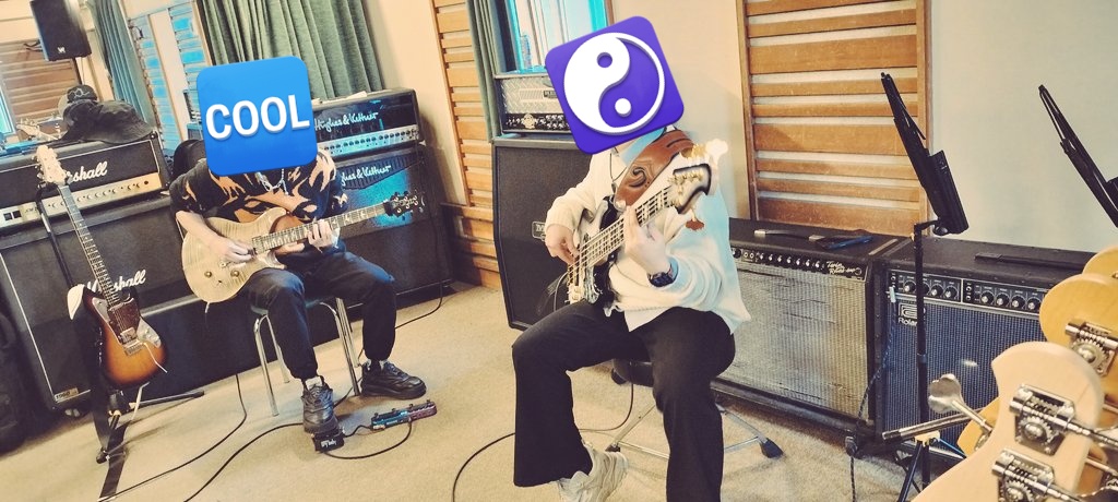 oga_bass's tweet photo. 楽しいスタジオでした https://t.co/PAWyW6gZrI