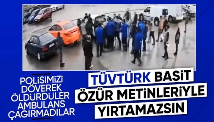 TÜVTÜRK basit bir özür metniyle yırtmazsın...

Cinayet mahallî süresiz mühürlenmelidir.

#AnkaradaPoliseAdalet
#TÜVTÜRK