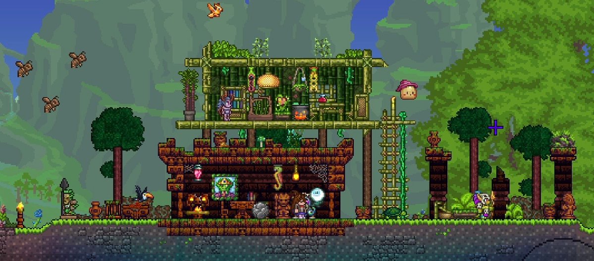 ジャングルにも建築