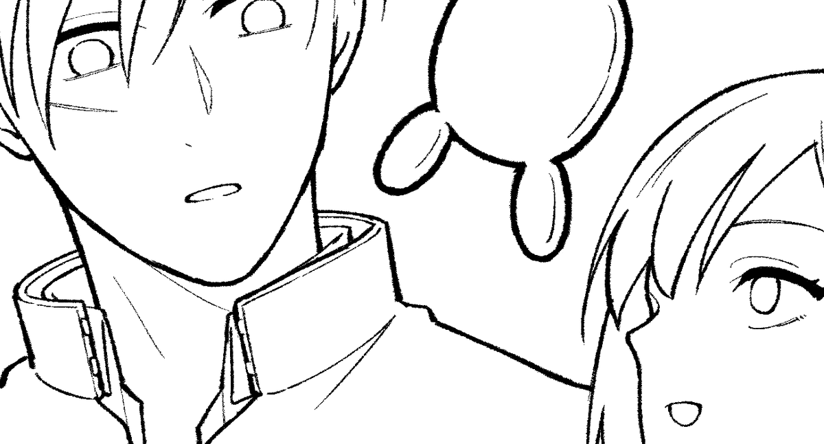 寿雛(学生if)wip
色々描きたいのに寒くて手が動かねぇ…