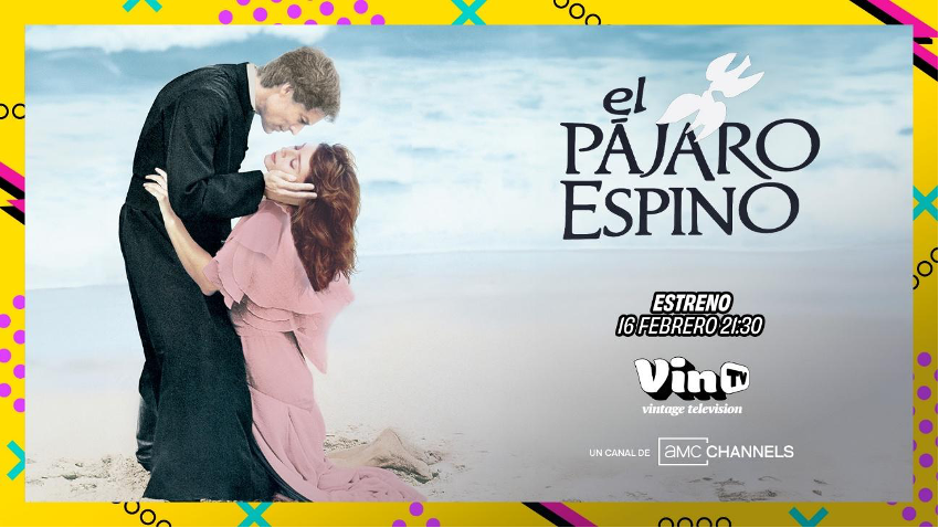 sestivill's tweet photo. El 16 de febrero, a las 21:30h,#VinTV, producido por @AMCNetworks_ES emite ‘El pájaro espino’, una de las ficciones más emblemáticas de la televisión de los años 80.
La producción vuelve a la pequeña pantalla para reencontrarse con el público que la convirtió en un fenómeno https://t.co/t0laJQNSGI