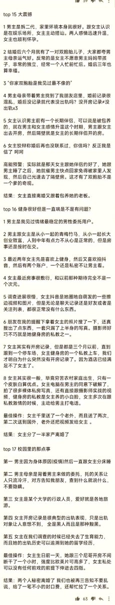 LIGHTSEEKER1984's tweet photo. 捉奸出轨的故事会
基本上都是女人出轨，除了一个找ts的男人😅
女人出轨的套路和模式，千篇一律
骗男人接盘养野种；妓女和契约兽上岸骗婚；被老板当小三，另攀高枝；隐瞒女同的性取向，骗男人当同夫；公交车疯狂约炮；甚至丈夫是高富帅，她还和黄毛乱搞的🤡；甚至千里送，只为了尝黑人大吊，数不胜数 https://t.co/mMVVYOdDOv