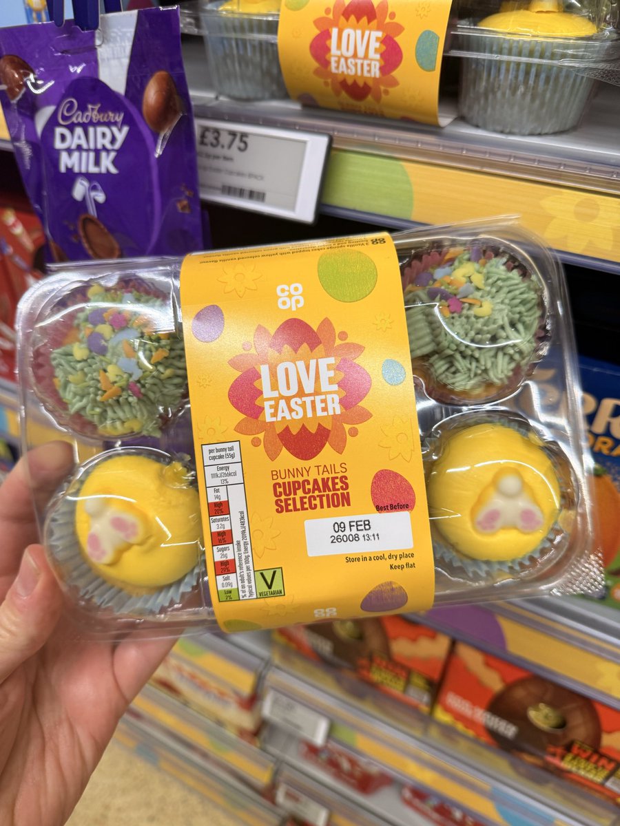 All_Things_New_'s tweet image. Easter Finds! 🐣 At Co-op @coopuk #easter #cupcakes #rockyroad #brownies #wellthisisnew