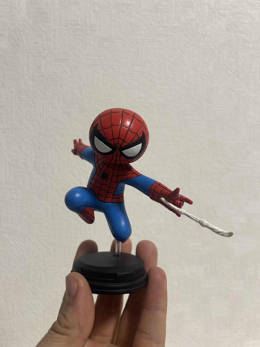 スコヤンのスパイダーマンミニスタチューGETした！ かわいすぎる