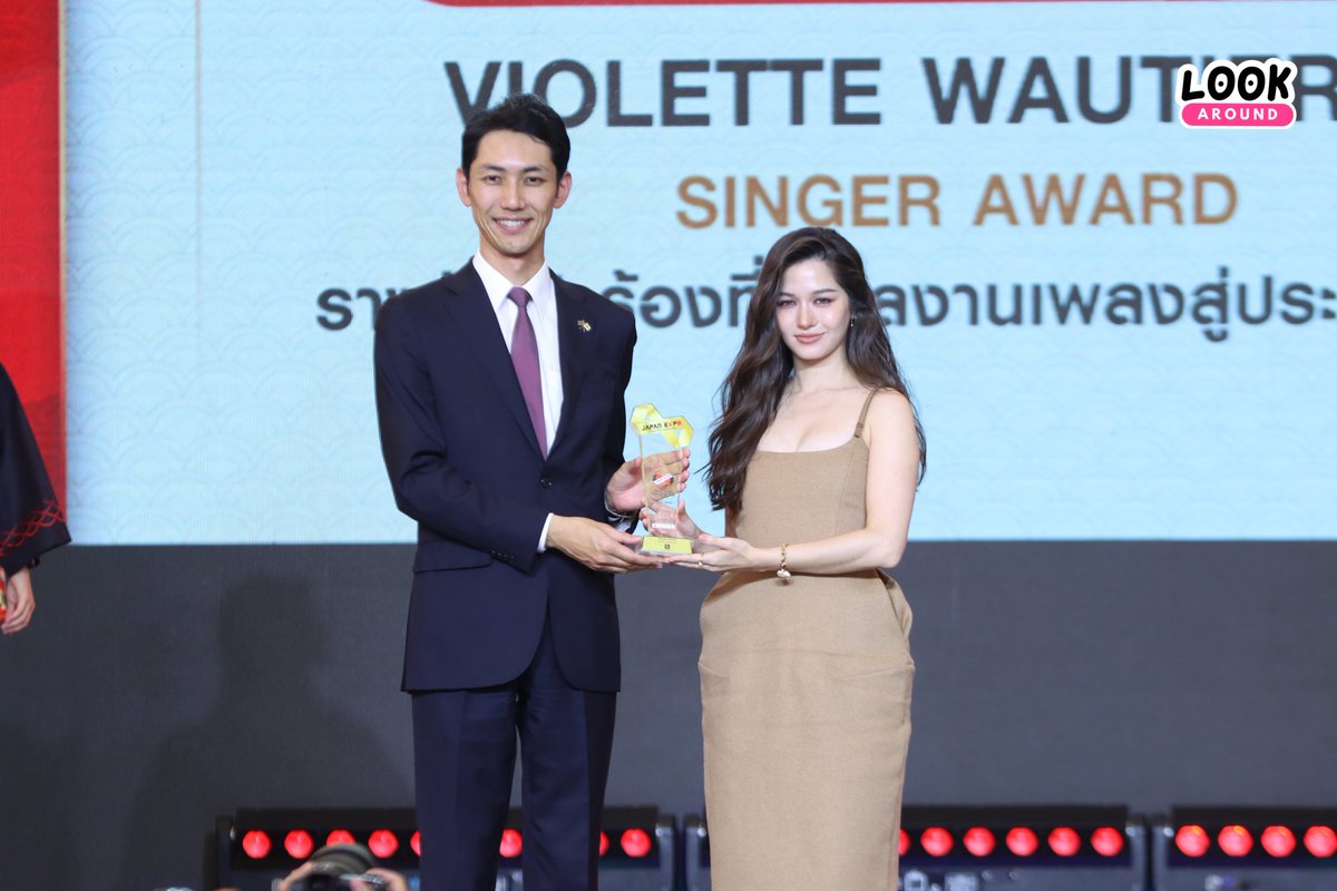 LookAround_TH's tweet photo. ขอแสดงความยินดีกับผู้ได้รับรางวัลอันทรงคุณค่า JAPAN EXPO THAILAND AWARD 2026 🏆
#banksornn
#violettewautie
#backaof
#เอิร์ธมิกซ์
#JapanExpoThailand2026
#GYUCREATIVE
#ญี่ปุ่นครบจบที่นี่ https://t.co/iySk4jyCux