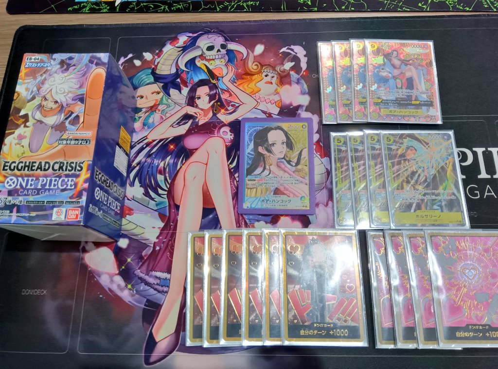 ワンピースカードゲーム 本日のEGGHEAD CRISIS BOX争奪戦🥇優勝🥇は青