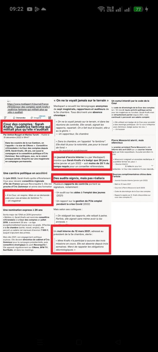 Sarah Knafo, c'est ça. Une branleuse vivant de nos impôts et qui aujourd'hui vient servir sa soupe moraliste sur la manière d'utiliser l'argent public. Je vous attends les knafistes. Venez défendre la Tartuffe. <a href="/knafo_sarah/">Sarah Knafo</a>