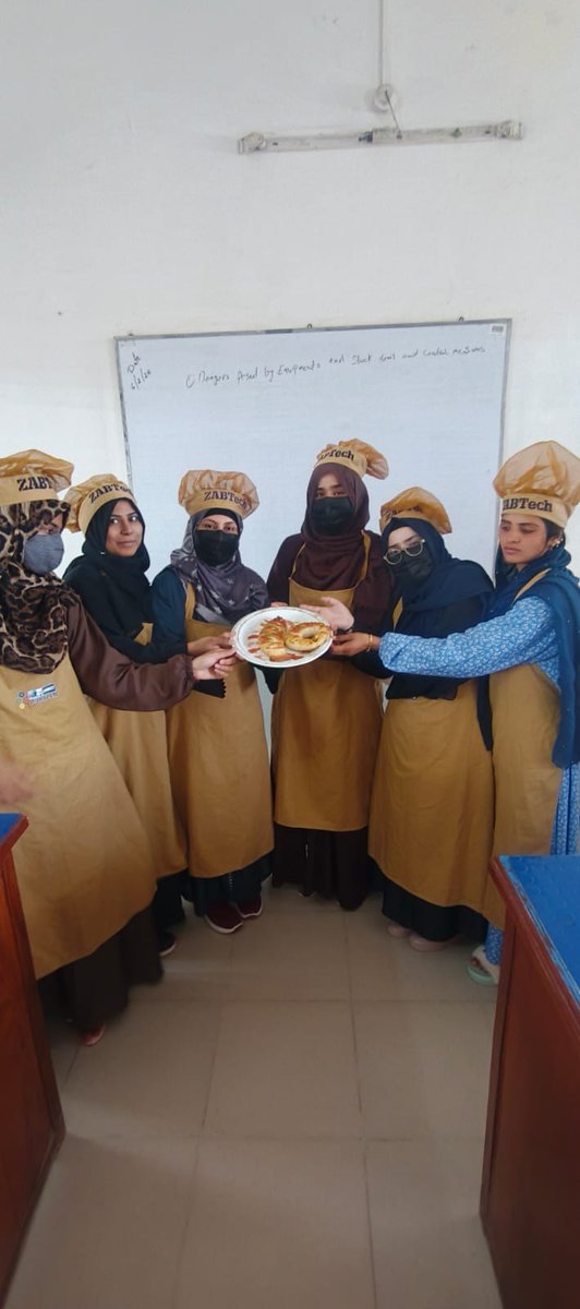SZABIST ZABTech Shaheed Benazirabad
Trainees proudly showcasing their delicious baked creations during hands-on training under the BBSHRRDB Phase XVI project.
Transforming passion into profession through practical skills.

#SZABISTZABTech #iTVE
#SkillDevelopment