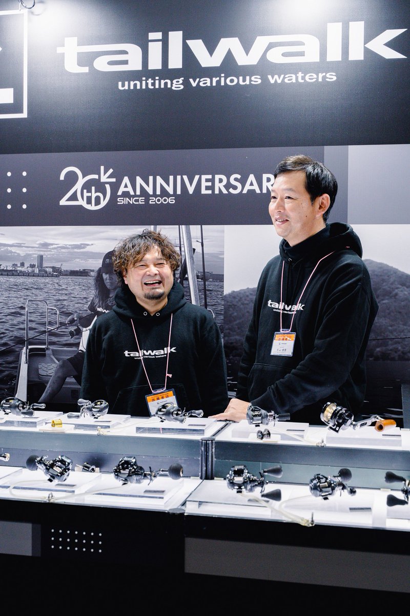 nakachaaan2's tweet image. フィッシングショーOSAKA2026最終日🎣3日間、テイルウォークブースにお越しいただいた皆さん本当にありがとうございました！
直接お話しできるこの空間こそフィッシングショー。たくさんの声と出会いに感謝です。
次はフィッシングショーにいがたでお会いしましょう！
#テイルウォーク #tailwalk #PR