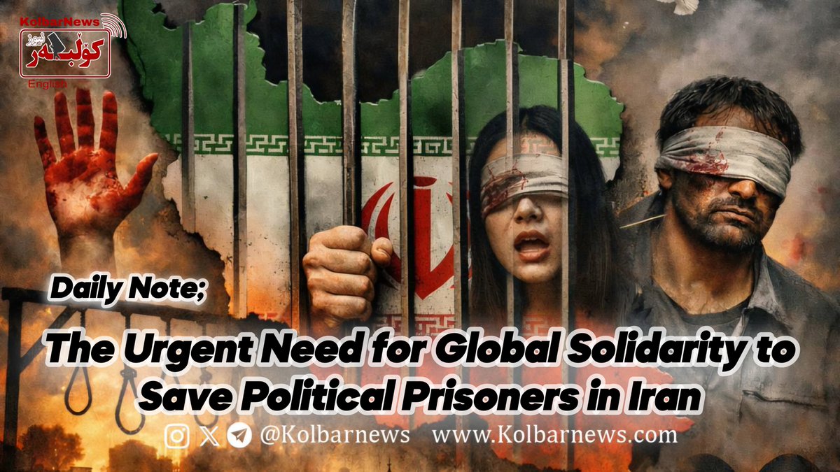 Kolbarnews_En's tweet image. #Iran #DailyNote 
❗️The Urgent Need for Global Solidarity to Save Political Prisoners in Iran

Following the recent wave of #nationwide_protests in Iran, tens of thousands of people have reportedly been arrested. Widespread reports indicate systematic torture, enforced
