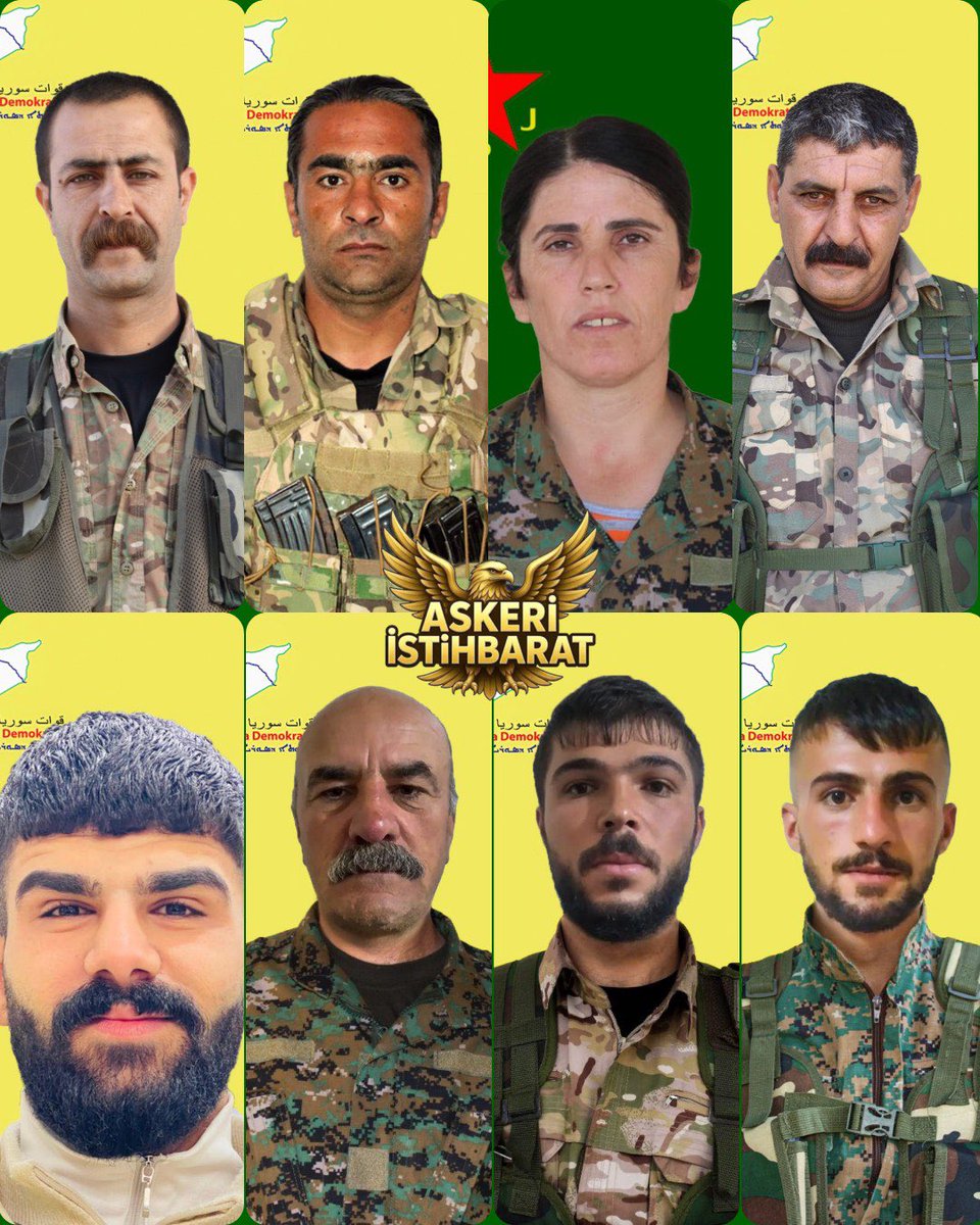▪️Suriye’nin Kuzeyinde 8 PKK’lı terörist LEŞ hale getirildi.