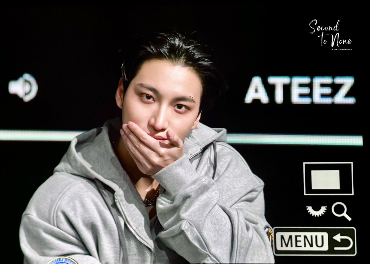 second2none_sh's tweet image. 260208 pre 
오랜만이야 보고싶었어 🤍
#성화 #SEONGHWA #에이티즈 #ATEEZ