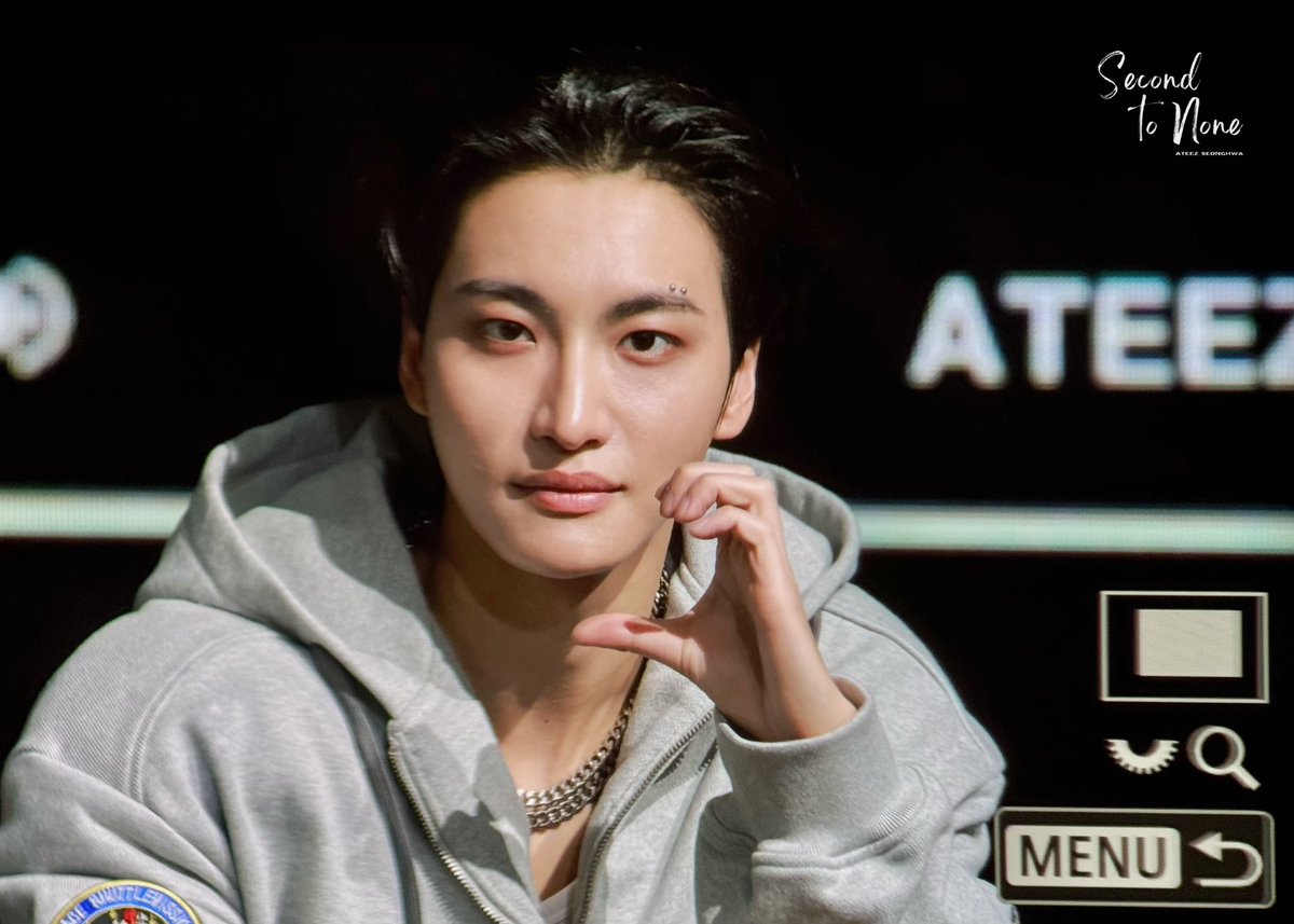 second2none_sh's tweet image. 260208 pre 
오랜만이야 보고싶었어 🤍
#성화 #SEONGHWA #에이티즈 #ATEEZ