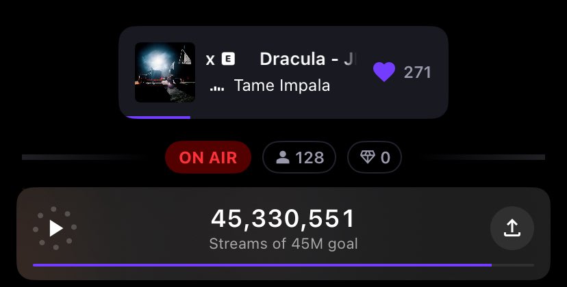 JSH is back on Air! can we reach 200 listeners today? Join our stationhead party and stream with us! 

share.stationhead.com/nkx8mlf148t9