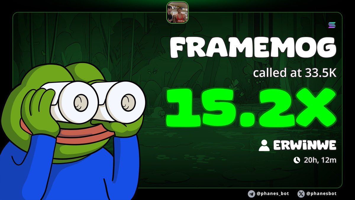 Hold for Gold $FRAMEMOG <a href="/Erwinpg12/">Erwin</a> Rich 😄🪖🚀